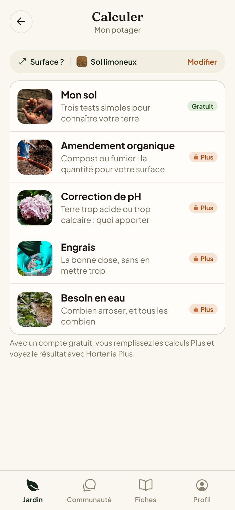 Les calculatrices du potager : sol, amendement, pH, engrais et besoin en eau