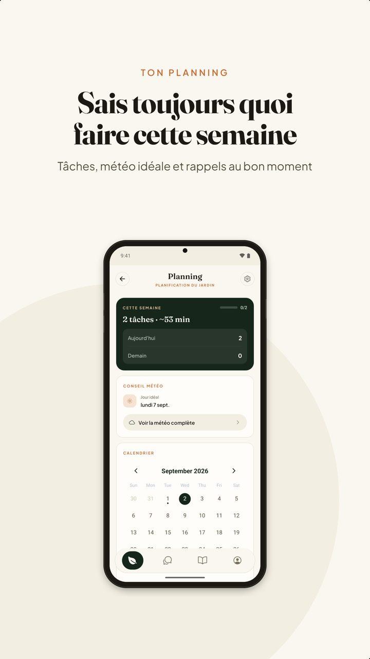 Hortenia : le planning de la semaine, avec le jour idéal pour jardiner